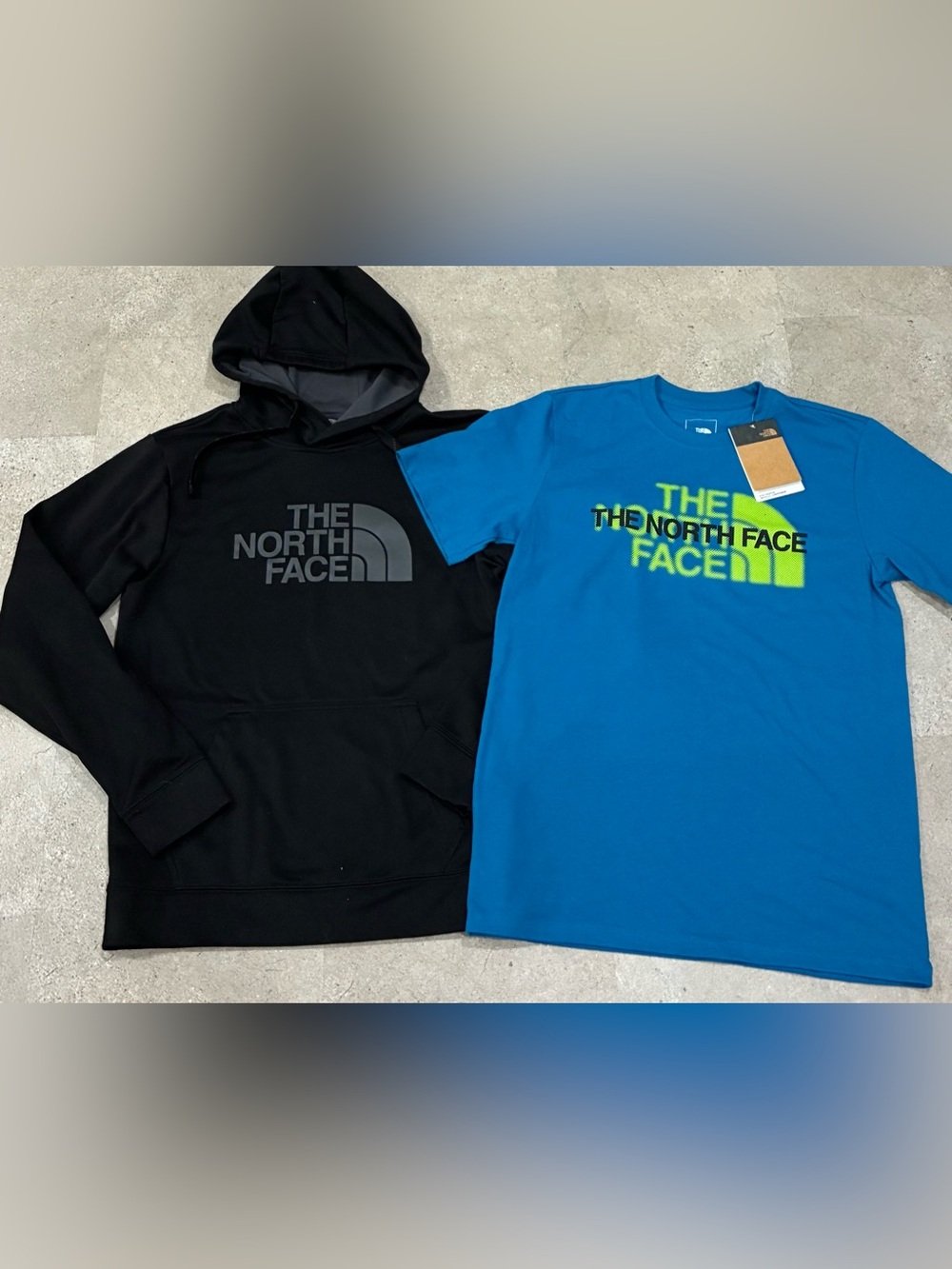 Men’s NORTH FACE Hoodie Sweatshirt & Shirt, sz Small…1 NWT